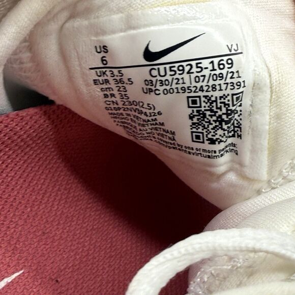 Nike Women’s Air Zoom SuperRep 2 Trainers CU5925-169 White Pink Size 6 - Picture 7 of 7